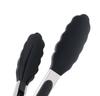Takagi Silicone Tongs with Stoppers, 24cm, Set of 3, Cookware, Cooking Tongs, Easy OpenClose, Convenient Storage, Hard To Stick, Perfect for Serving,