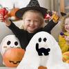 Подушка-призрак на Хэллоуин, плюшевое привидение с летучей мышью, мягкая подушка-призрак, мягкая кукла-призрак для украшения домашней вечеринки