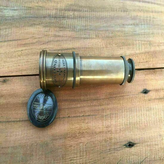 Working Nautical Maritime Telescope Marine Antique Brass Pirate Spyglass Scope