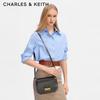 CHARLES & KEITH Retro Flap Shoulder Bag