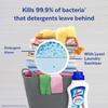 Laundry Sanitizer Additive Kills 99.9% Bacteria Odor Eliminator No Bleach Works in Cold Water Fabric Safe