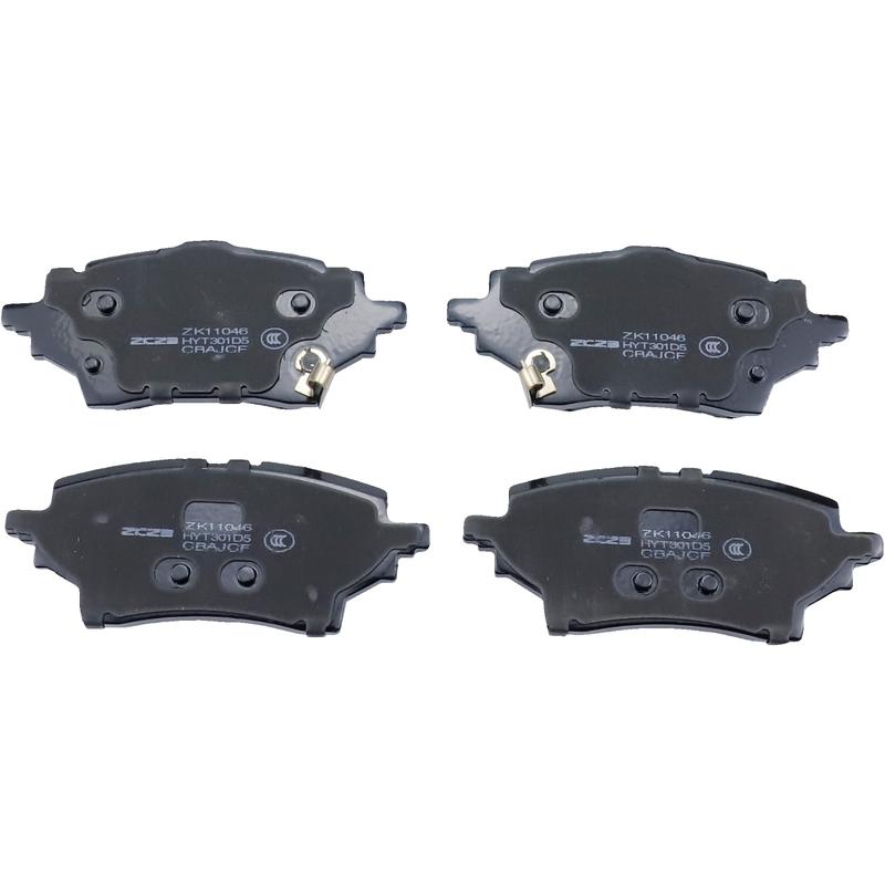 Rear Brake Pad Set For TOYOTA COROLLA C-HR CHR Hybrid / YARIS MAZDA 2 (KB)  04466-02400 1M002628Z Spare Parts Ceramics