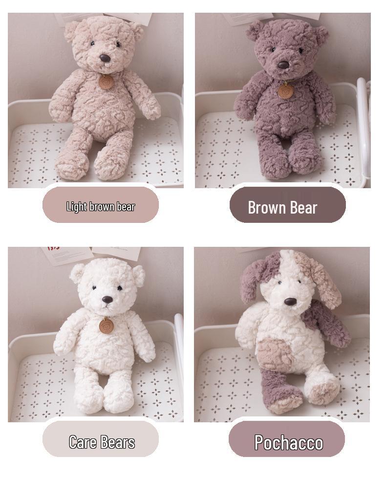 Bangbang Rabbit Plush Toy - Cute Lop-Eared Rabbit Teddy Bear Doll, Perfect Qixi Gift for Children and Girls