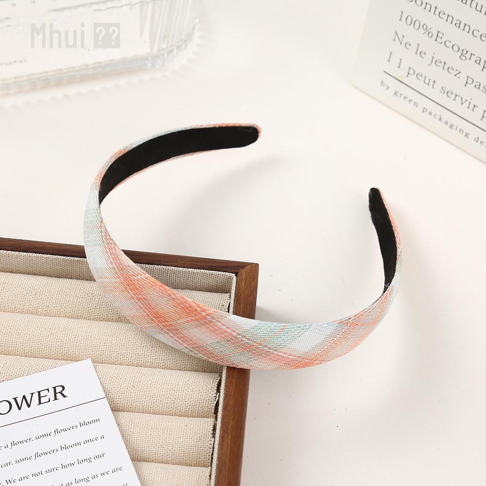 Korean Style Wide Brim Headband: Summer Solid Color Hair Accessory for Women