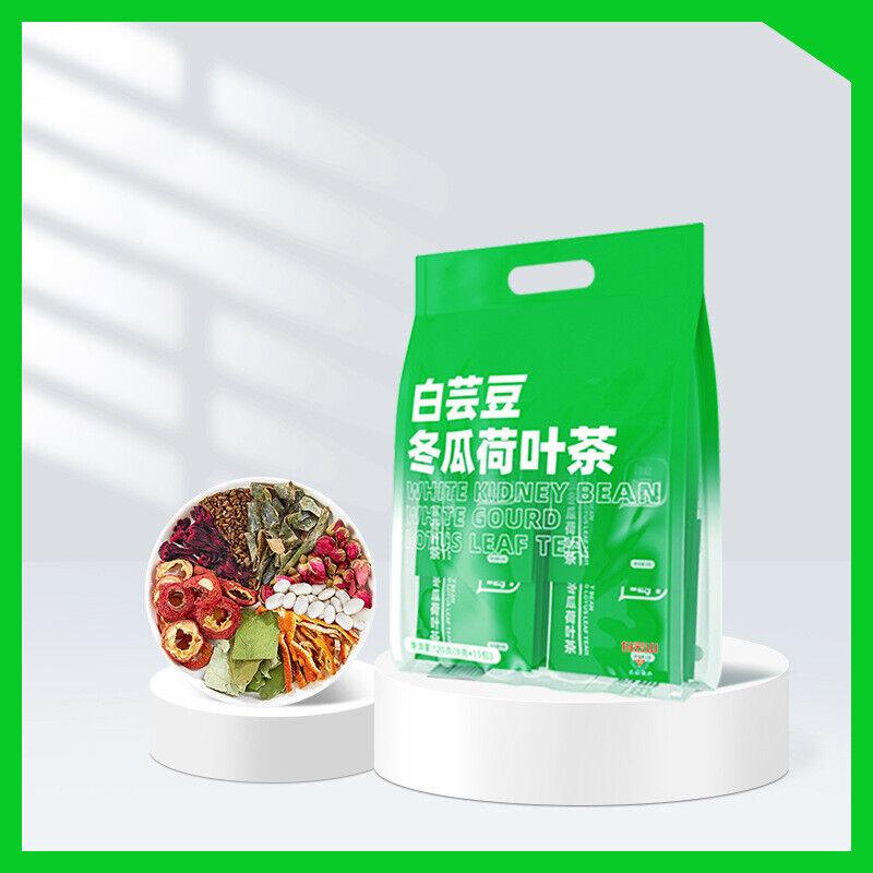 

Чай из шелковицы в пакетиках, чай из кукурузных рылец, чай из красной фасоли и семян коикса, полезное заваривание чая Winter melon lotus leaf tea 1 bag (8g * 15 bags)