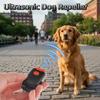 Handheld Ultrasonic Dog Repeller LED Light Bark Deterrent Device Anti Barking Device  Pet Training
