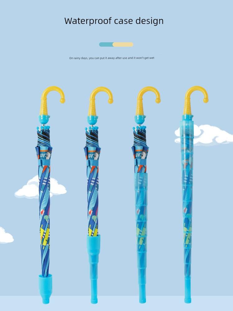 Children's Umbrellas for Boys and Girls, Kindergarten Kids, Babies, Elementary School Students, Special Automatic Cartoon Sunshade Umbrellas for