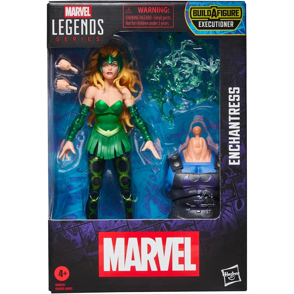 Hasbro Marvel Legends Series Enchantress 6-Inch Collector Action Figure G0823