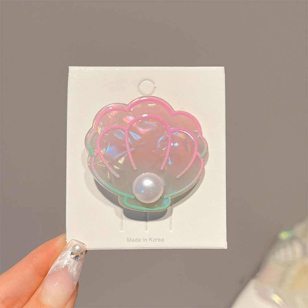 Pearl Starfish Hair Clip Conch Sweet Barrettes Elegant Shell Hair Clip  Daily Life