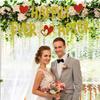 Happily Ever After Glitter Banner, NO-DIY,Bachelorette Wedding Party Banner Bridal Shower Banner Gold, Wedding Engagement Party Supplies