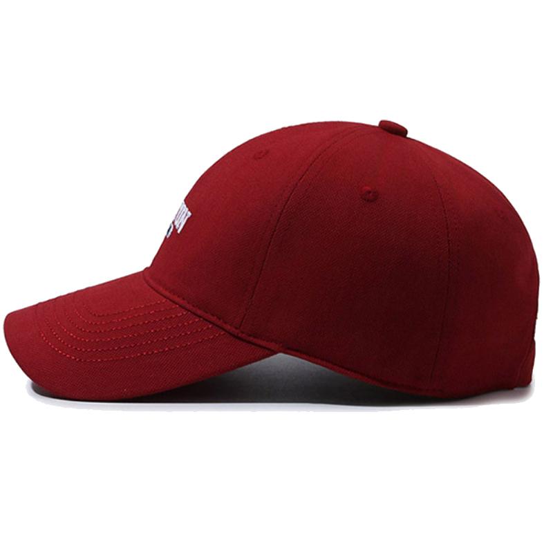 Korean  Baseball Cap Men Women Embroidered Letters Hat Sunscreenhat