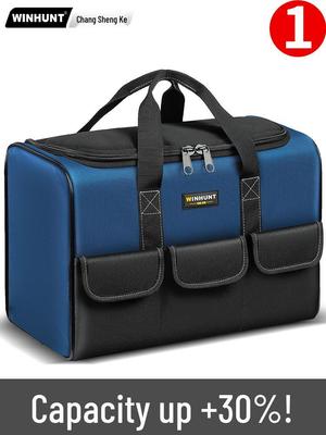 Everwinners Multifunktionale Verdickte Canvas Werkzeugtasche für Elektriker