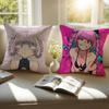 Yofukashi No Uta Anime Nazuna-A Pillow Case Anti-dustmite Pillowcase Invisible Zipper Silky Short Plush Sofa Cushion Cover