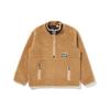 Levis FW22 Solid Half-Zip Pullover Jacket Men Jackets Yellow A3206-0001