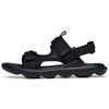 Life Collection Leather, Textile Beach Sandals Men's Black 112238505-1