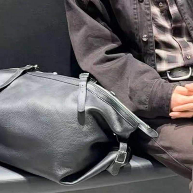 2025 Winter Black Canvas Tote Bag With Suede Lining Street Style Oversized Shoulder Handbag Daily Wear