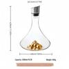 Waterfall Quick Red Wine Decanter - European Glass Wine Pot with Creative Mountain Design & Filter