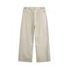 Li Ning CF Outdoor Solid Color Loose Casual Straight Leg Work Pants With Small Logo Embroidery Men Pants Dark-Green AKXV073-5
