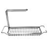 Telescopic Kitchen Sink Storage Rack Organzier Extendable Sponge Holder Caddy Tray with Dish