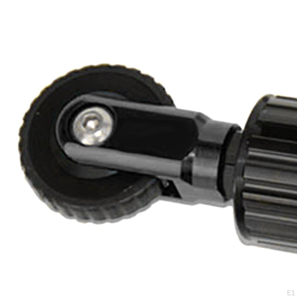 Bike Portable Wheel 3.5cm Diameter Aluminium Alloy Wheels Training for Mountain