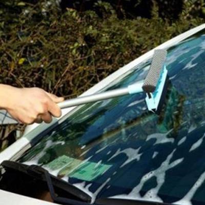 Detachable Home Double Side Glass Cleaning Brush Window Wiper Squeegee Scrubber