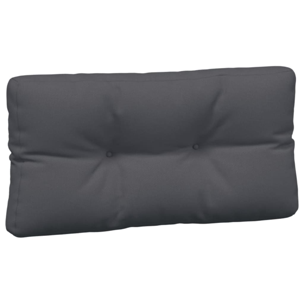 5 Piece Pallet Cushion Set Anthracite Fabric
