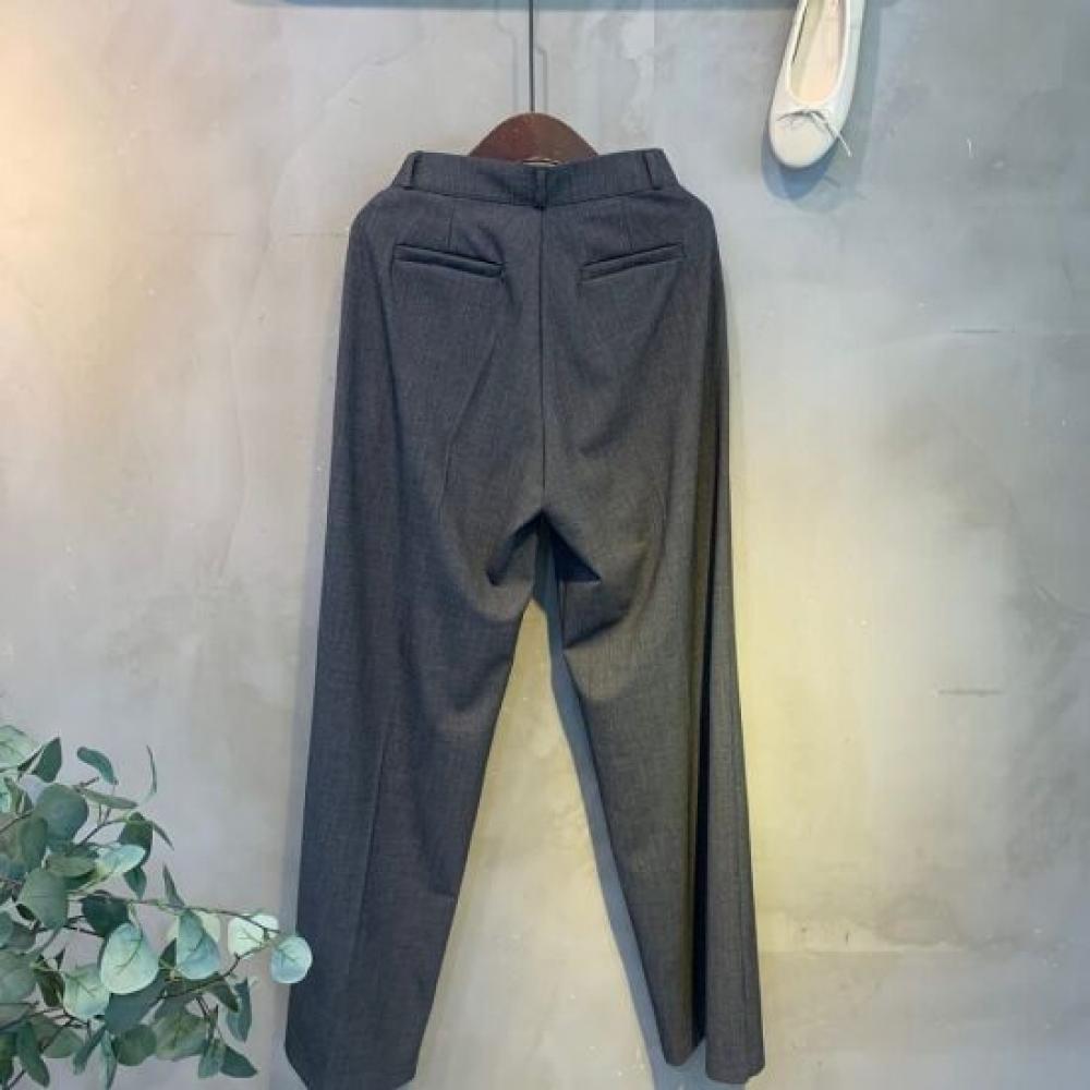 C S In The Room Women S Side Button pIn tuCk Wide SlaCk pantS 2 Color