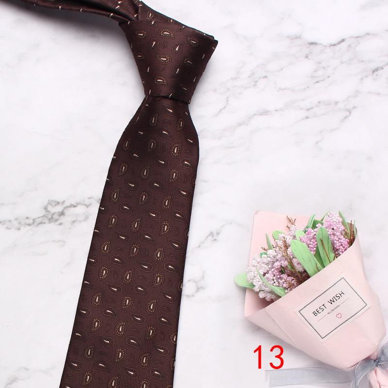 Rael Business Series Tie 8Cm Polyester Silk Business Suit Jacquard Tie Bulk Tie