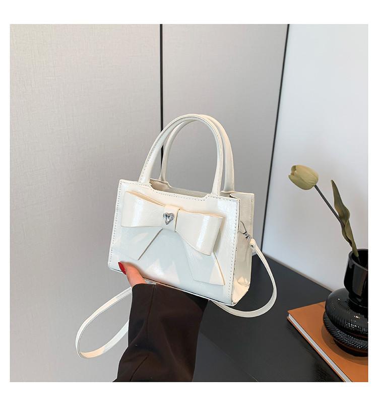 Stylish 2024 New Sweet Butterfly Knot Commute Single Shoulder Crossbody Handbag