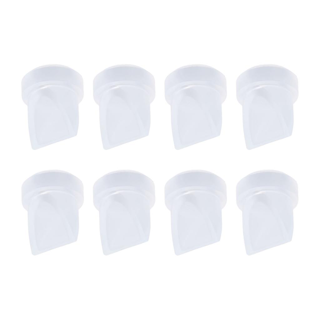 8pcs Duckbill Valves Compatible for V2 V1 Breastfeeding Pump Replacement Pump Parts Duckbill Valve
