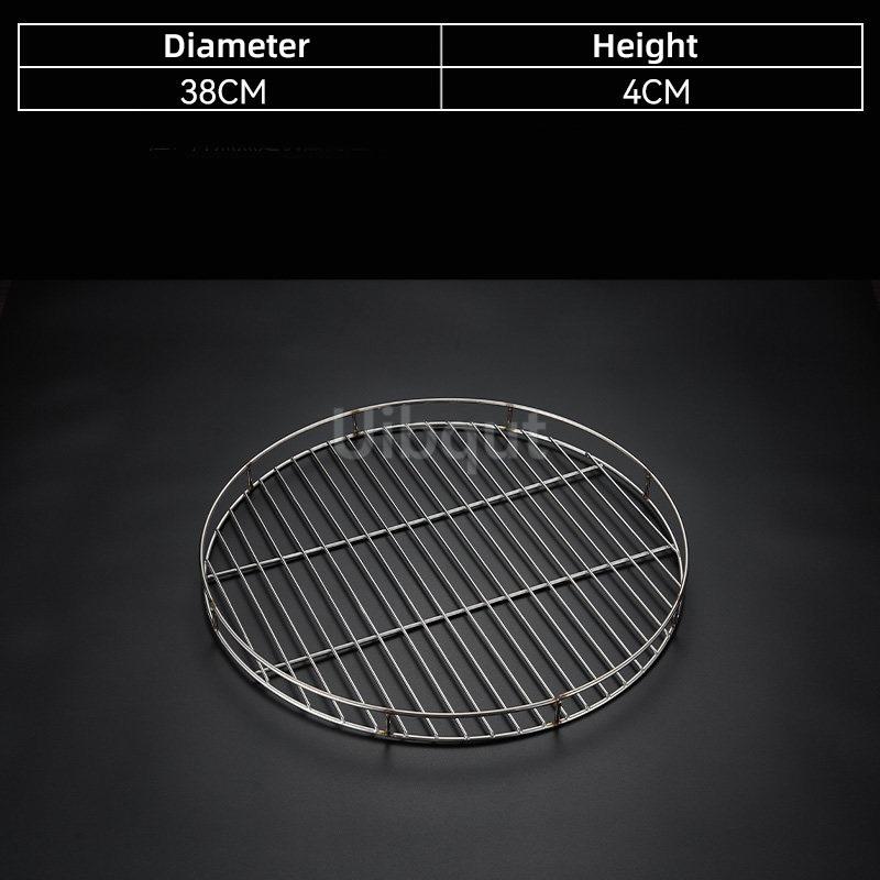 Extra Thick Meat Press Floating Meat Dedicated Rack Smoked Meat Rack Round Stainless Steel Steaming Rack Anti Burn Steamer Liner