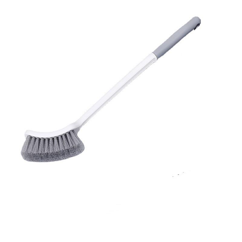 Multifunctional Soft-Bristle Toilet Brush with Long Handle & Base