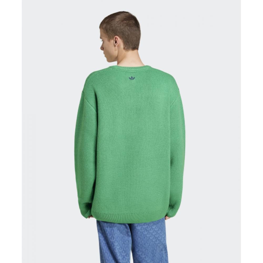 Adidas 70s Crewneck Sweater   Green Jn5966