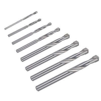 Jeu de forets en acier au carbure haute performance pour le perçage de l'acier inoxydable et de l'aluminium, longueur de 310 mm pour une stabilité optimale