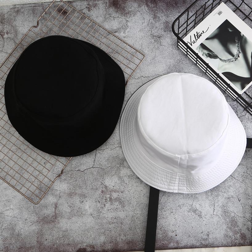 1 Pcs Cotton Summer Fisherman Sun Hat Unisex Double-sided Printing Black Coconut Tree Outdoor Beach Travel Sunshade Hiking Hat