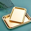 ZISIZ Square Flat Serving Tray
