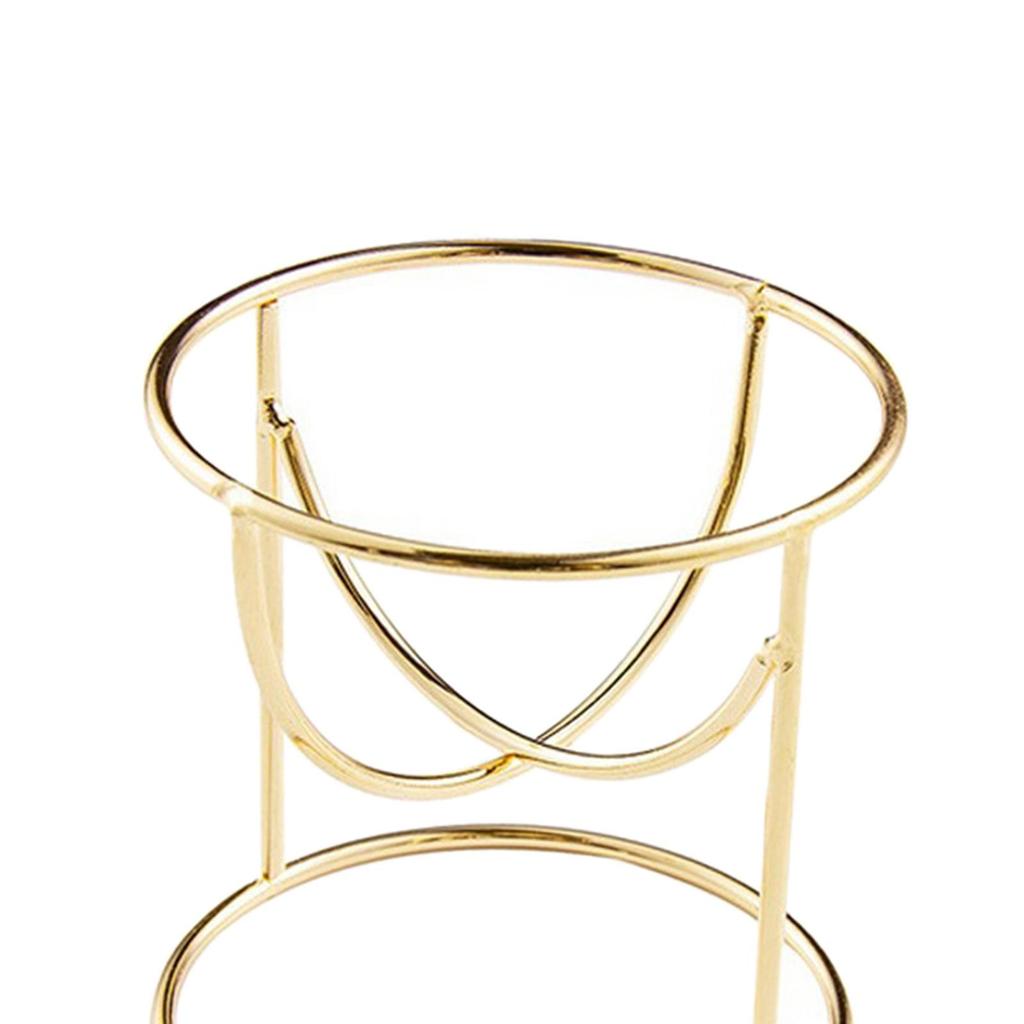 Metal Display Stand for Crystal Glass Lens Ball Divination Photography Base Sphere Globe Holder, 50mm Diameter