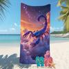 Scorpion Animal Ultra-Soft Microfiber Towel Lightweight Quick Drying, Highly Absorbent Stylish Design Perfect for Beach Bathroom