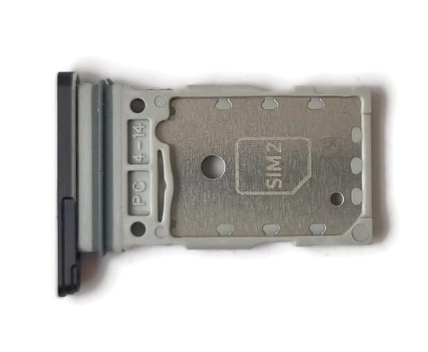 Tray Card Tray Sim Holder For Samsung Galaxy S21 Fe 5G Sm-G990 Black