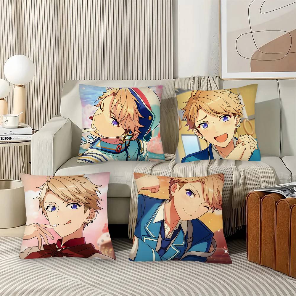 1pc Narukami Arashi Pillow Case Fashion Square Pillowcase Bedroom Sofa Room Ins Decoration Leisure