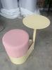New Design 2-in-1 Modern Minimalist Sofa Side Table with Stool Storage End Table Living Room Furniture