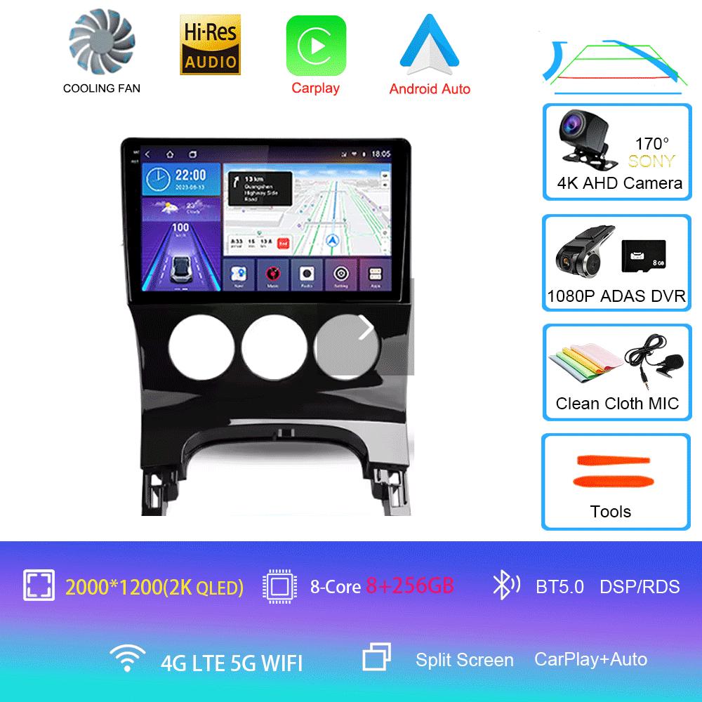 Android 14 WIFI Car Radio For Peugeot 3008 1 2009 - 2016 Multimedia Video Player Navigation stereo GPS No 2din 2 din DVD