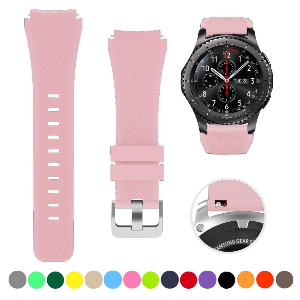 Curea de silicon clasică de 20 mm 22 mm pentru ceas inteligent pentru Xiaomi Watch S1 Pro/Versiune globală Curele de ceas pentru brățară Mi S1 Active/MiBro Color-Lite