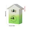 Chimings Cookoo Clock Volumes Adjustable Cookoo Clock Wall Decoration Battery Operated Pendulums Cuckoo Clock for Home