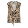 Nobody´s Child Womens/Ladies Tessa Leopard Linen Blend Blouse
