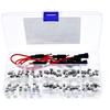 5x20mm Fuse Holder Inline Screw Type with 16 AWG Wire+100pcs Quick Blow Glass Tube Fuse Kit 0.2A 0.5A 1A 2A 3A 5A 8A 10A 15A 20A Fuses4