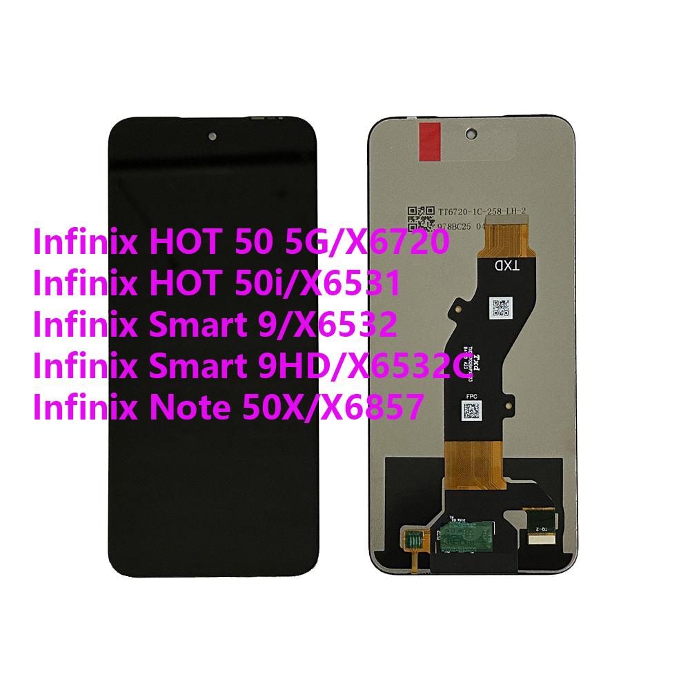

Полный комплект ЖК-экрана и тачскрина для Infinix Hot 50 5G X6720