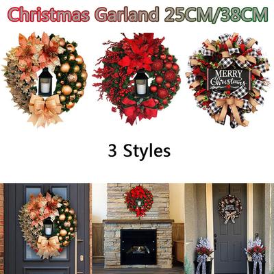 Christmas Wreath Festival Christmas Tengtiao Venue Props Wreaths Decorations Front Door, Stove, Windows and Walls of Christmas Ornament