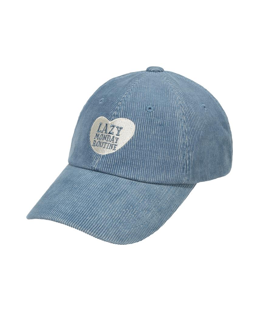 LMR Corduroy Heart Embroidered Ball Cap (3 Colors)