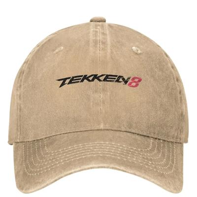 Tekken 8 Logo Baseball Cap Hot Game Vintage Couple Women Trucker Dad Hat Sun Protection Outdoor Sport Baseball Caps Gift